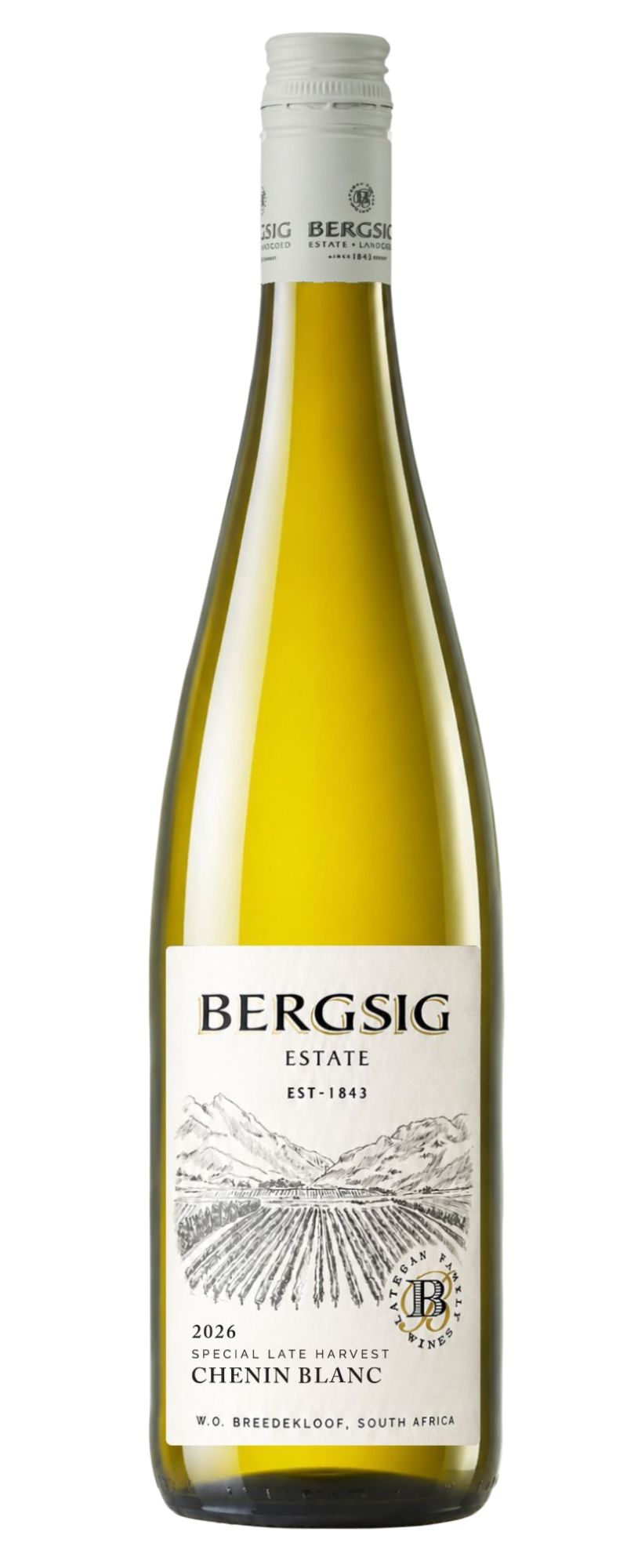 Bergsig Special Late Harvest Chenin Blanc 2026
